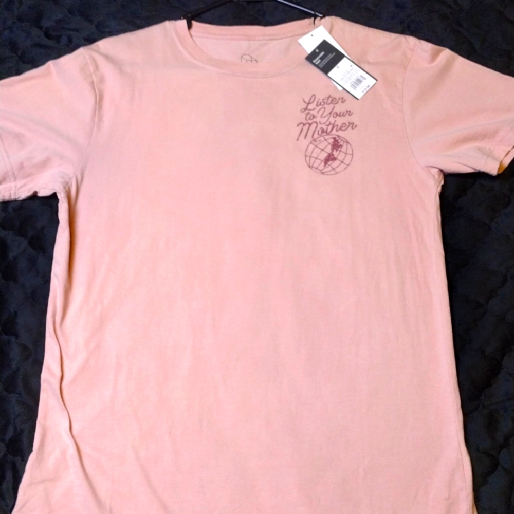 Light pink listen to your mother t-shirt